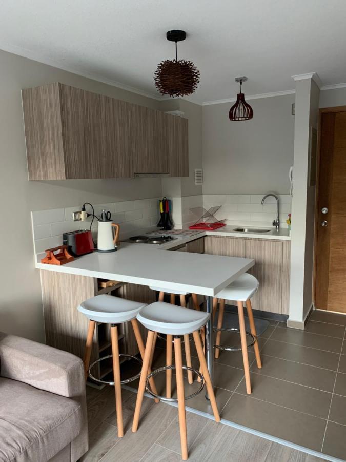 Apartamento Nuevo y muy bien equipado departamento en Pucón Exterior foto